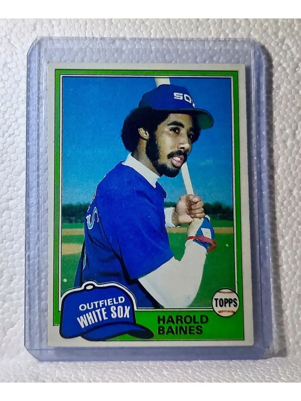 Harold Baines 1981 Fleer MLB #347 Baseball Card Chicago White Sox